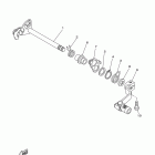 YZ85 YZ85E Вал переключения