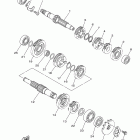 TTR125LE TTR125LED Трансмиссия