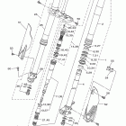 YZ450F YZ450FDW/YZ450FDL Передняя вилка