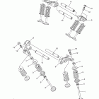 V STAR 950 TOURER XVS95CTEB/XVS95CTECB Клапана