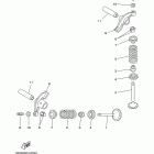 TTR125LE TTR125LED Клапана