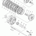 FZ6R FZ6RDL/FZ6RDCL Сцепление