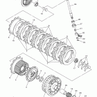 YZF-R1 YZFR1DR/YZFR1DCR/YZFR1DCL/YZFR1DCG/YZFR1DL/YZFR1DG Сцепление