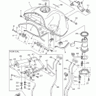 SUPER TENERE XTZ12DW/XTZ12DG/XTZ12DCG/XTZ12DCW Топливный бак