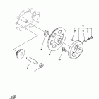 TTR230 TTR230D Муфта стартера