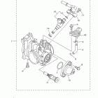 WR450F WR450FE Впускная система 2