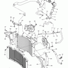 FZ1 FZS10E/FZS10EC Радиатор и Патрубки