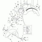 V STAR 1300 TOURER XVS13CTDR/XVS13CTDCR Крыло