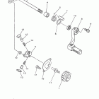 YZ450F YZ450FDW/YZ450FDL Вал переключения
