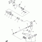 V STAR 650 CUSTOM XVS65DCB/XVS65DB Вал переключения