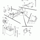 V STAR 250 XV250D/XV250DC Электрика 1