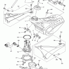 YZ450F YZ450FDW/YZ450FDL Топливный бак