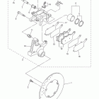 YZF-R6 YZFR6DCR/YZFR6DL/YZFR6DG/YZFR6DCL/YZFR6DR/YZFR6DCG Задний суппорт