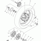 SUPER TENERE XTZ12DW/XTZ12DG/XTZ12DCG/XTZ12DCW Заднее колесо