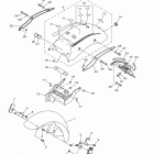 V STAR 950 XVS95ER/XVS95ECR Крыло