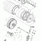 TTR230 TTR230D Сцепление