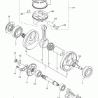 YZ450F YZ450FDW/YZ450FDL Коленчатый вал и Поршень