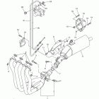 FZ1 FZS10E/FZS10EC Выхлопная система