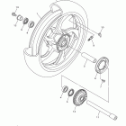 VMAX VMX17D/VMX17DC Переднее колесо