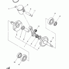 YZ85 YZ85E Коленчатый вал и Поршень