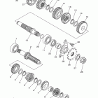 YZ250F YZ250FDW/YZ250FDL Трансмиссия
