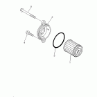 YZ450F YZ450FDW/YZ450FDL Масляный фильтр