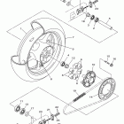 FZ6R FZ6RDL/FZ6RDCL Заднее колесо