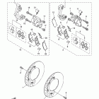 V STAR 1300 XVS13ADCB/XVS13ADB Передний тормозной суппорт