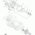 YZ125 YZ125D2 Водяной насос