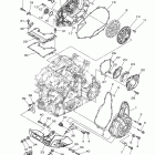 SUPER TENERE XTZ12DW/XTZ12DG/XTZ12DCG/XTZ12DCW Крышка картера двигателя