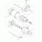 FJR1300A FJR13ADG/FJR13ADCG Стартер