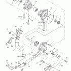 YZF-R1 YZFR1DR/YZFR1DCR/YZFR1DCL/YZFR1DCG/YZFR1DL/YZFR1DG Водяной насос