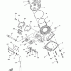 YZ125 YZ125D2 Головка цилиндра
