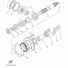 V STAR 650 CUSTOM XVS65DCB/XVS65DB Промежуточный ведущий вал