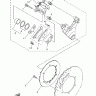 SUPER TENERE XTZ12DW/XTZ12DG/XTZ12DCG/XTZ12DCW Задний суппорт