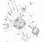TW200 TW200D1/TW200D1C Головка цилиндра