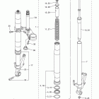 FZ1 FZS10E/FZS10EC Передняя вилка