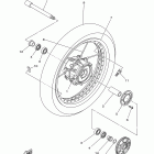 SUPER TENERE XTZ12DW/XTZ12DG/XTZ12DCG/XTZ12DCW Переднее колесо
