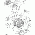XT250 XT250DC/XT250D Головка цилиндра