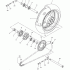 FZ1 FZS10E/FZS10EC Заднее колесо