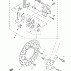 YZ85 YZ85E Передний тормозной суппорт