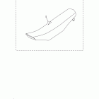 YZ250F YZ250FDW/YZ250FDL Сидение