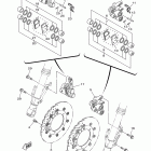 SUPER TENERE XTZ12DW/XTZ12DG/XTZ12DCG/XTZ12DCW Передний тормозной суппорт