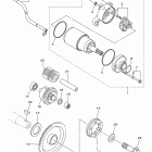 V STAR 1300 TOURER XVS13CTECB/XVS13CTEB Стартер