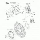 Z1000 ABS (ZR1000-GEFA) Передний тормоз