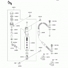 KX85 (KX85-CEF) Задний торм цилиндр