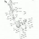 KX85 (KX85-CEF) Крепление двигателя