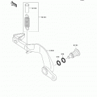 KX85 (KX85-CEF) Педаль тормоза