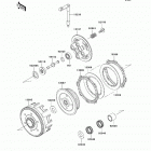KX85 (KX85-CEF) Сцепление