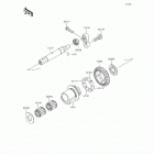 Z1000 ABS (ZR1000-GEFA) Валансирный вал